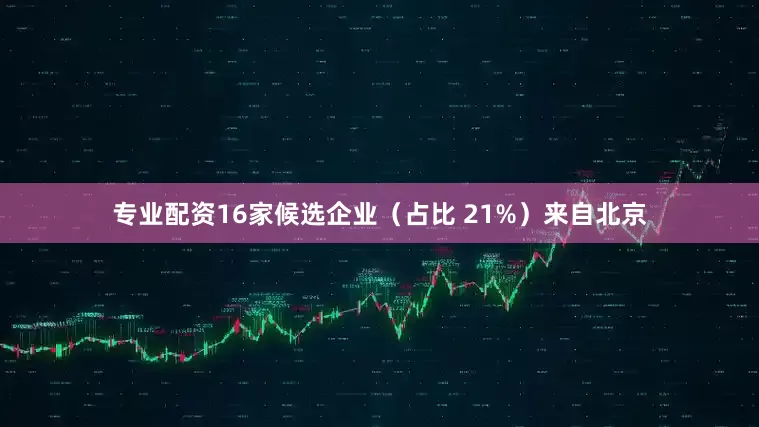 专业配资16家候选企业（占比 21%）来自北京